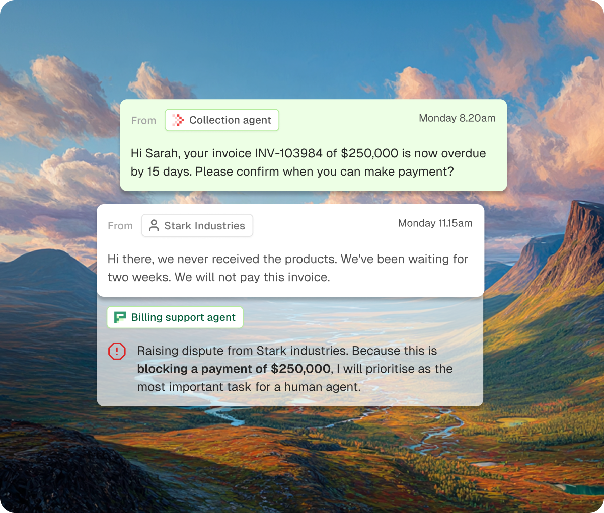 Flag critical tasks for humans