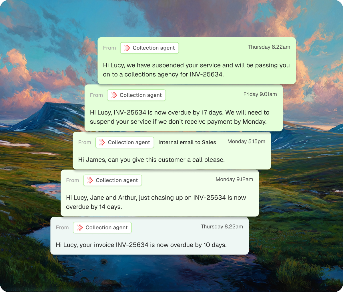 Intelligent escalations